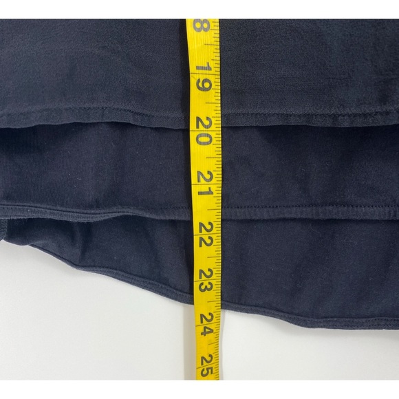 Comptoir Des Cotonniers Navy Blue Silk Layered Blouse - Picture 6 of 7